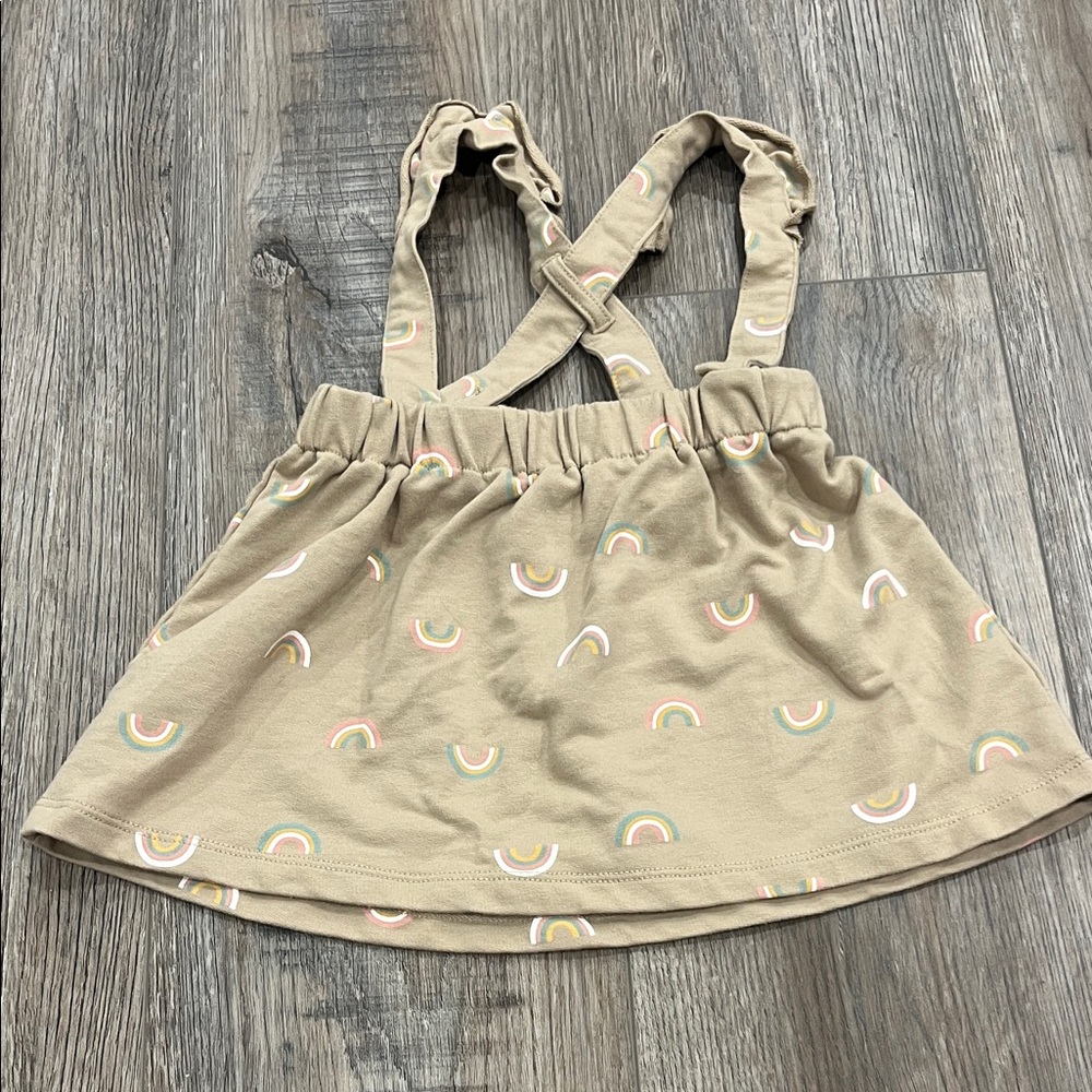 P.L Baby Rainbow Overall Skirt